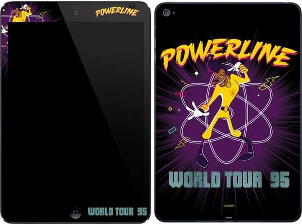 Skinit Decal Tablet Skin Compatible with iPad Mini 4 - Officially Licensed Disney Powerline World Tour 95 Design