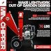 GreatCircleUSA Mini Wood Chipper Shredder Mulcher Ultra Duty 7 HP Gas Powered 3