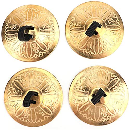 Finger Cymbals Belly Dancing Finger Zills 2pairs Musical Instrument