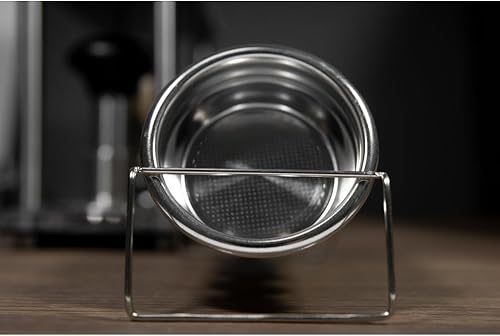 Miniatura 4 de Soporte para cesta de filtro de espresso, soporte de acero inoxidable para organizar mostrador de café dispersos, cesta de filtro múltiple (no