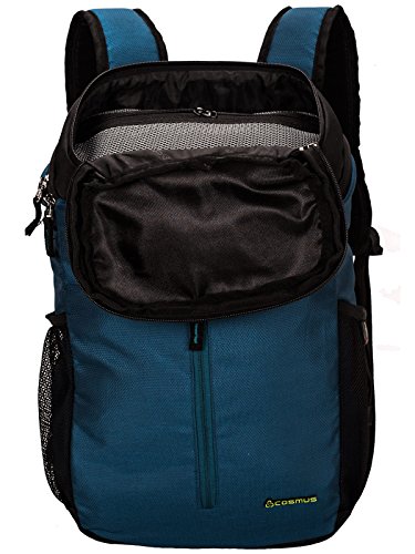 Image of COSMUS Sedna Dx Polyester 17 LTR Indigo Blue Casual Laptop Backpack