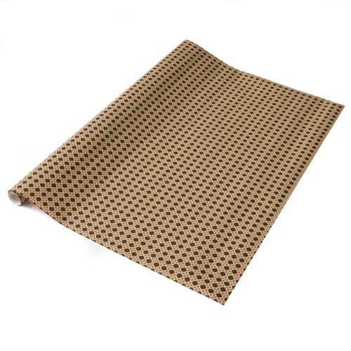 Create Your World Self Adhesive Vinyl Wrap Film dc fix Woven Cane (67.5cm x 9m)
