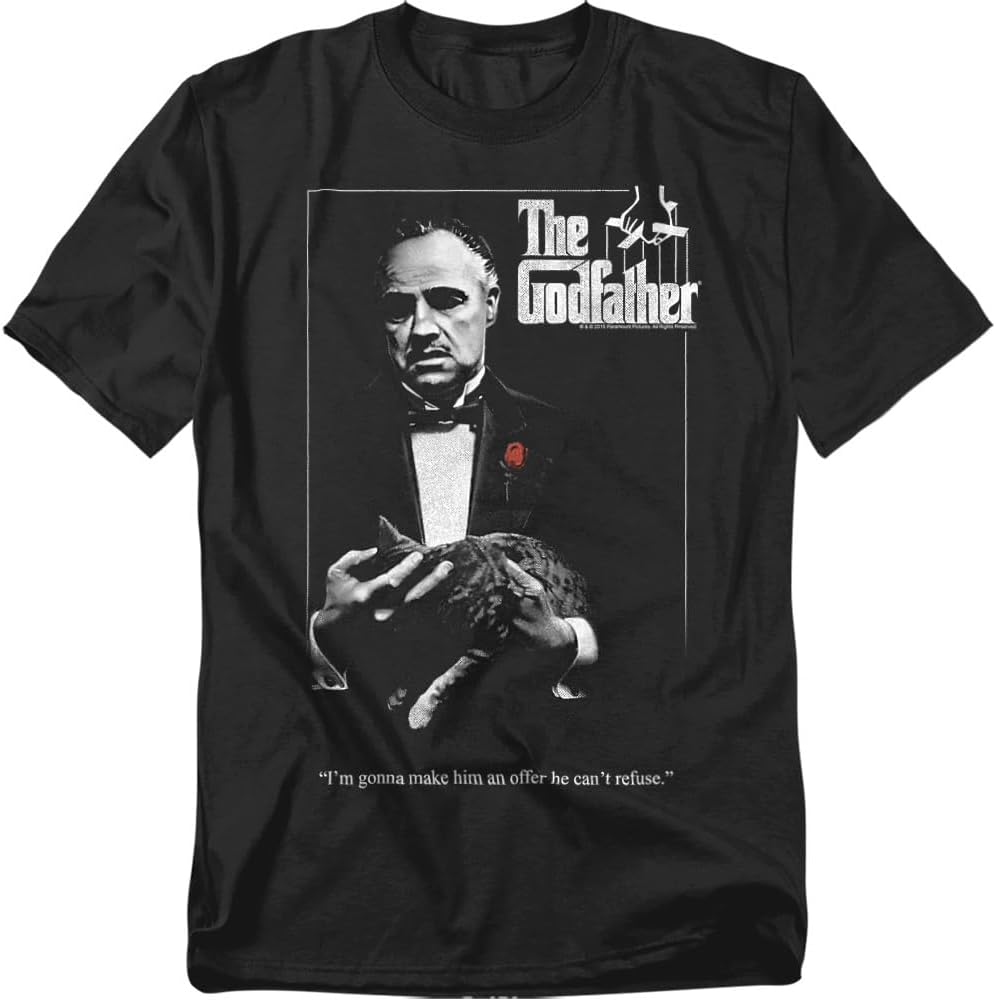 Popfunk Classic The Godfather Don Corleone Poster T Shirt