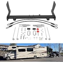 BX1139 Tow Bar Base Plate for 2018-2025 Jeep Wrangler JL JLU 2&4 Doors All Models with Standard Bumper Replacement Part