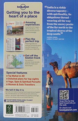 Lonely Planet India (Travel Guide)