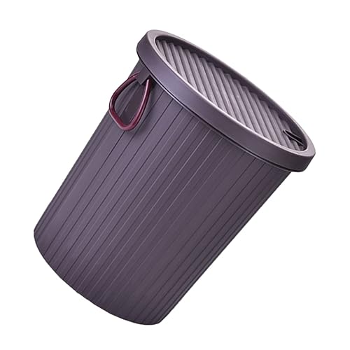 Veemoon Cubo de basura para desagüe para oficina, papelera para escritorio de oficina, cubo de basura con filtro de té, papelera con tapa, cubo de