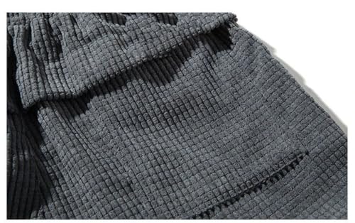 Men Baggy Corduroy Jogger Pants Fleece Sweatpants Harem Sport Trousers4