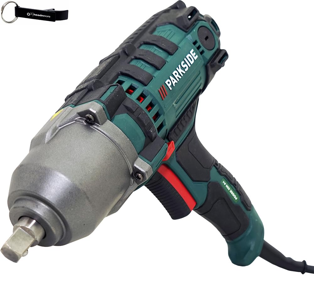 HEADNMORE Bundle Parkside PDSSE 550 - Llave de impacto eléctrica (1/2")