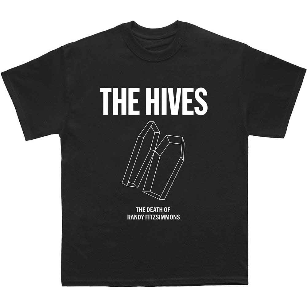 Rock Off Officially Licensed Products Unisex Black The Hives Randy Coffin T Shirt M