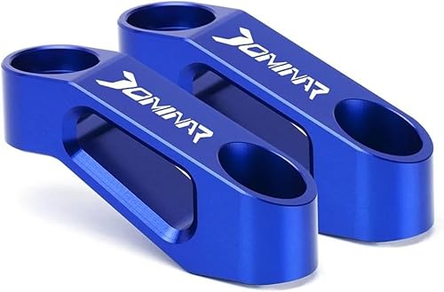 Para Bajaj para Dominar 400 Pulsar 200 NS 200 RS AS Moto Espejo Riser Espaciadores Adaptador de Extensión Manillar Espejos Extensor Accesorios