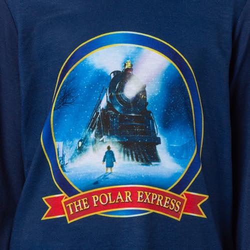 INTIMO The Polar Express Womens' Train Movie Film Sleep Jogger Pajama Set3