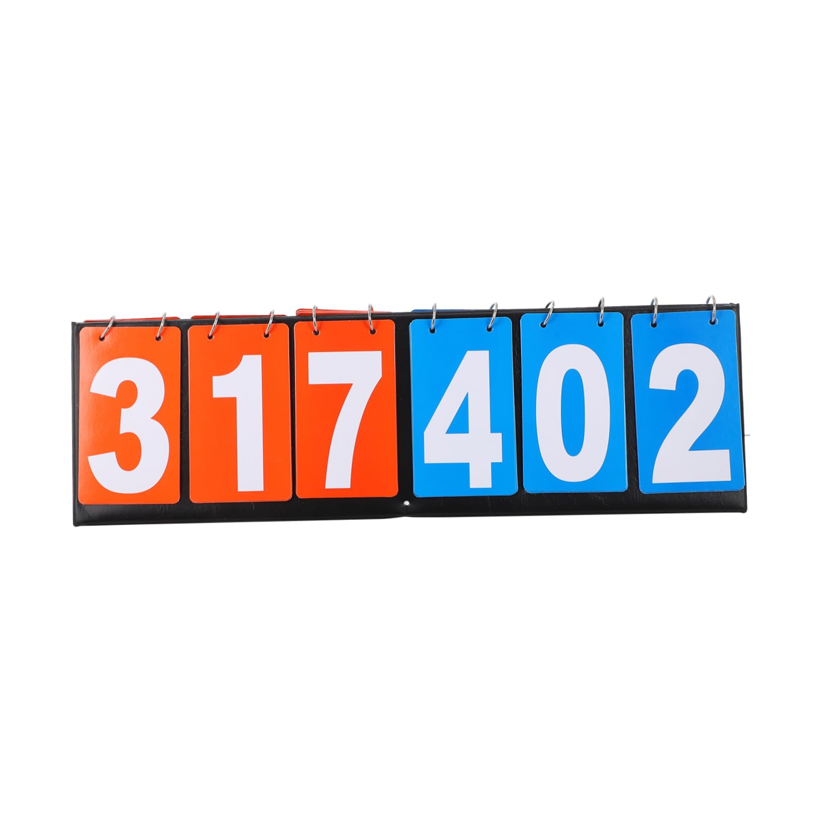 GOOHOCHY 6- Games Scoreboard Blue Scoreboard Flip Sporting Supplies Easy to Read