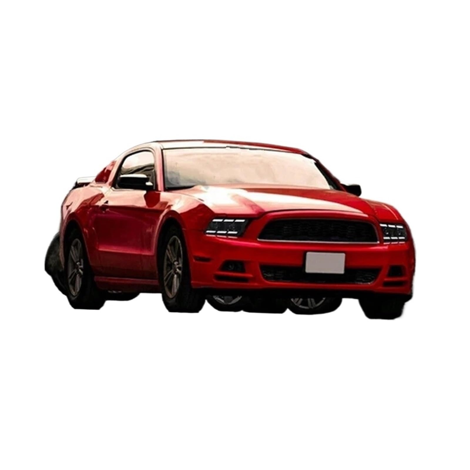 Faro Anteriore per Shelby 2009-2014 Gruppo Faro Luci Anteriori DRL Lampada Faro Indicatore di direzione Coppia Fari Completi Gruppo Faro Auto()