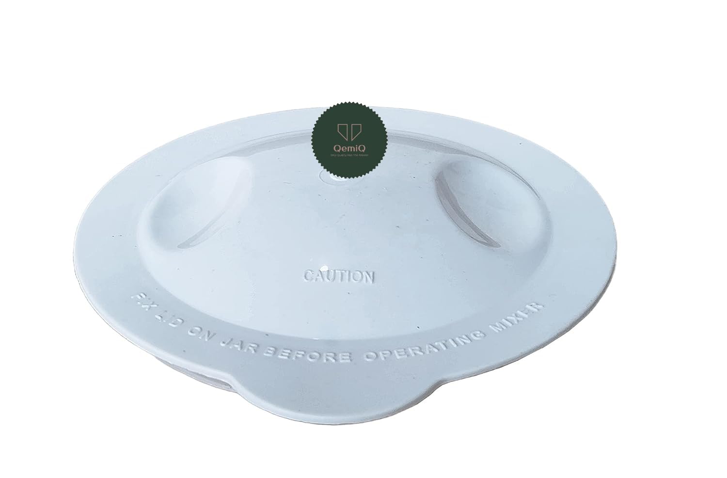 QemiQ® -Mixer Grinder- (Medium jar lid/Cap with Rubber Gasket)-Fits- PREETHI Blue Leaf (Diameter: 11 cm White)-picture-27
