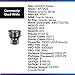 3M 26003 PPS 2.0 Spray Gun Adapter 16 mm Female, 1.5 mm Thread, 1 Pack