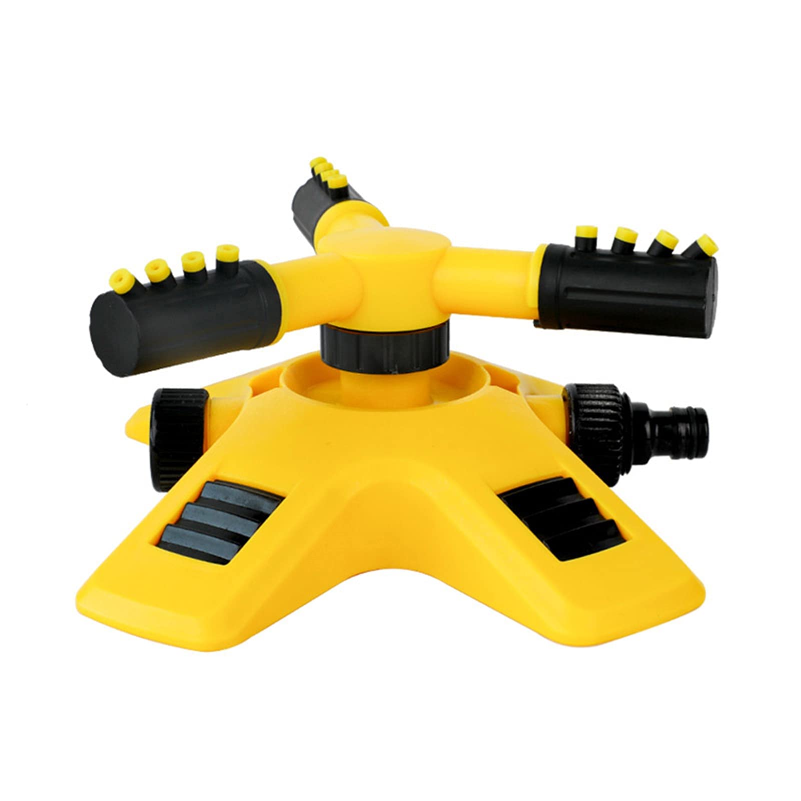Rociador de jardín for césped, rociador de Agua automático de 360 ​​Grados, Cabezal de rociador de riego de Patio de césped ABS, Boquilla de rociador de Suministro de jardín Ajustable