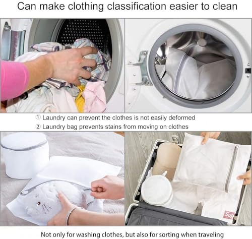 Filets à linge de taille M pour simplifier la routine de la lessive familiale en machine - 6