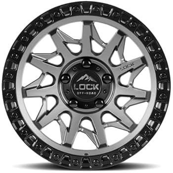【Luck】 Amazon.com: Lock Offroad Lunatic 20x10 6x139.7-18et 106.2