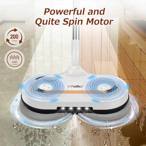 Alfabot S2 Cordless Spin Mop For Floor Cleaning thumb #1