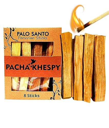 Palo-Santo-Premium-Sticks-8-Pack-Incense-from-Peru-Sustainable-and-Ethically-Sourced-100-Natural-for-Smudging-Aromatherapy-Yoga Palo Santo Premium Sticks 8 Pack Incense from Peru Sustainable and Ethically Sourced 100 Natural for Smudging Aromatherapy Yoga