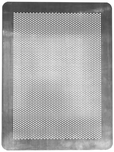Plaque de cuisson en aluminium perforée De Buyer argenté durable