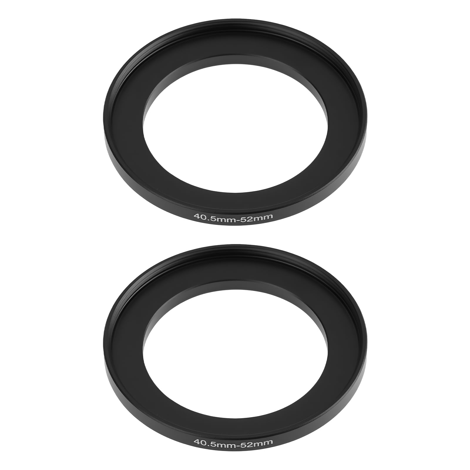 OTOTEC 2 szt. Pierścień adaptera obiektywu aparatu 40,5 mm do 52 mm kompatybilny ze standardowymi akcesoriami do obiektywów aparatu