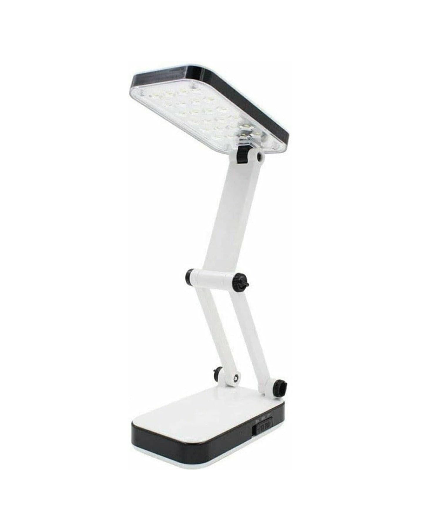 AntDau71® - Lámpara Plegable LED Recargable Portátil con Dos Intensidades de Luz con Cable de Carga de Mesa Escritorio Escritorio Banco Lectura Trabajo Lectura CW915