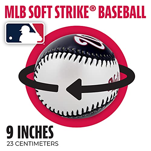 Image of Franklin Sports MLB Team Soft Baseballs - Team Logo - Fan Shop Toy Baseball for Kids - Decoration for Desks and Office