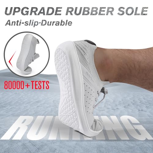 Image of relxfeet Men's Barefoot Shoes Minimalist Cross-Trainer Shoes Wide Toe Walking Shoes Zero Drop Sole Trail Running Sneakers