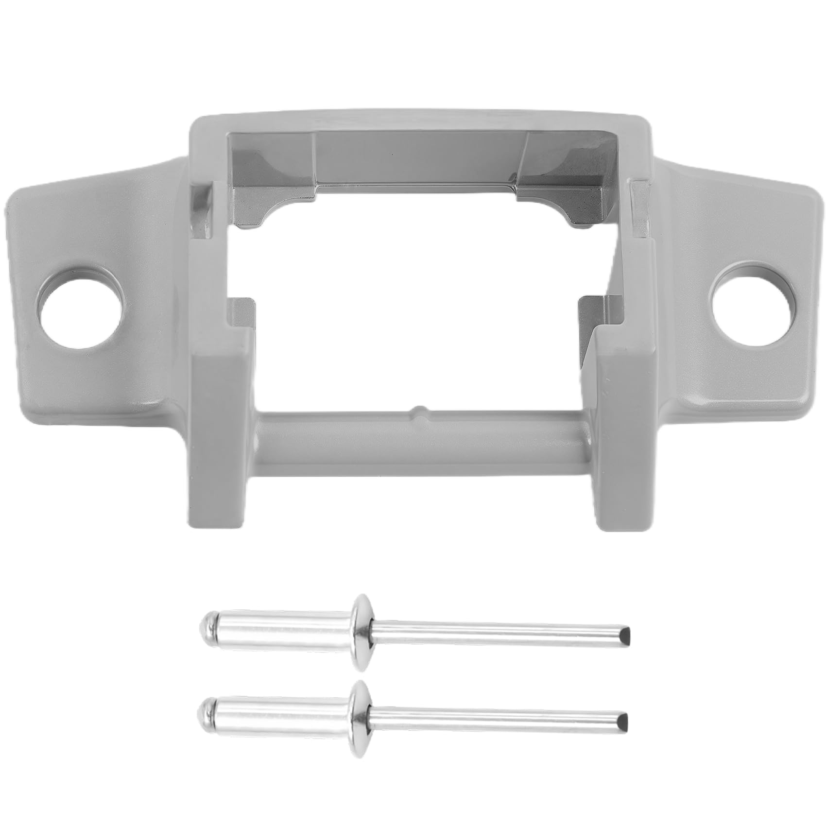 RV Awning Foot Replacement for Dometic 3310811.009 Metallic Die-cast Foot SVC Kit for Dometic A&E 8300/8500 / 8700/9000 Awnings Complete with Rivets, Gray Finish