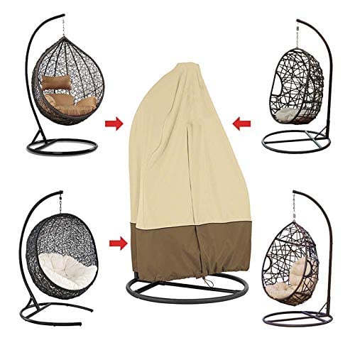 Patio Hangstoelhoes - Egg Swing Stoelhoes Met Rits, Heavy
