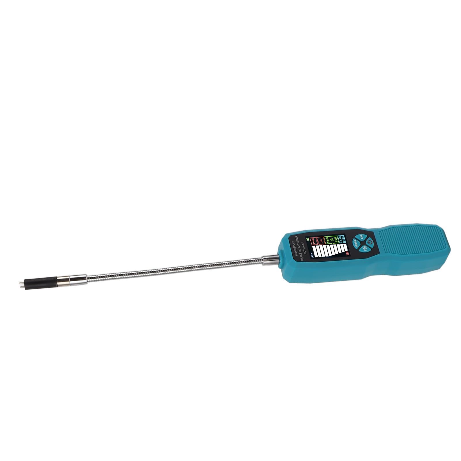 Tester per Liquido Freni con Schermo LCD & Allarme – Analizzatore per Olio Idraulico DOT3, DOT4, DOT5.1