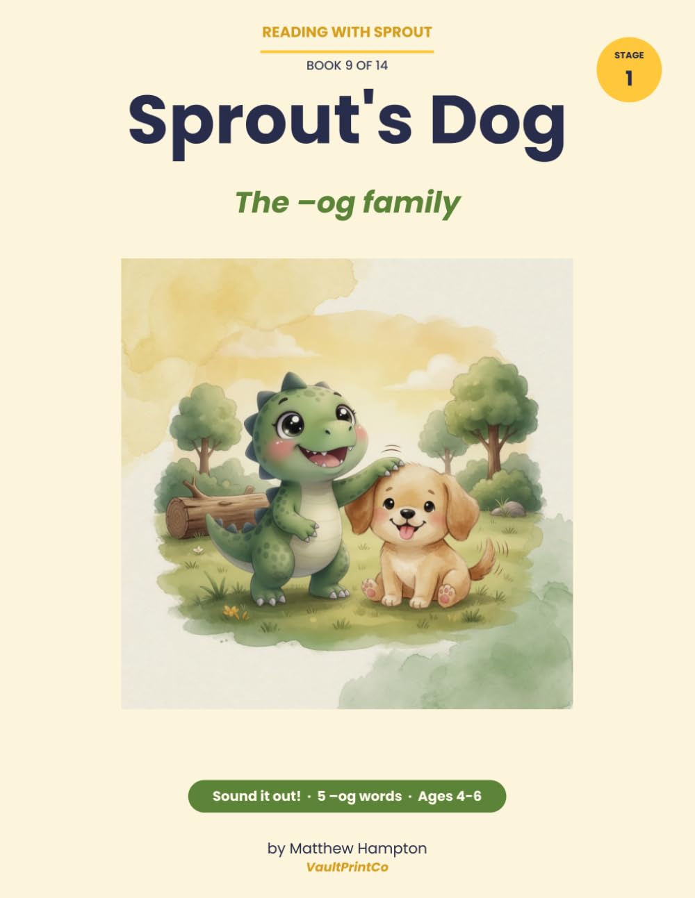 Sprout's Dog: A Read-Aloud Phonics Book for the -og Word Family (Reading with Sprout)