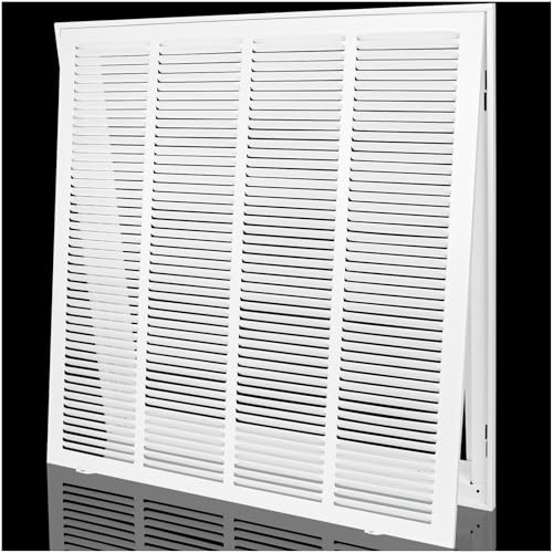Return Air Grille Vent Cover Grill for Wall and Ceiling,Air Return Vent Cover Fits Duct Opening 20