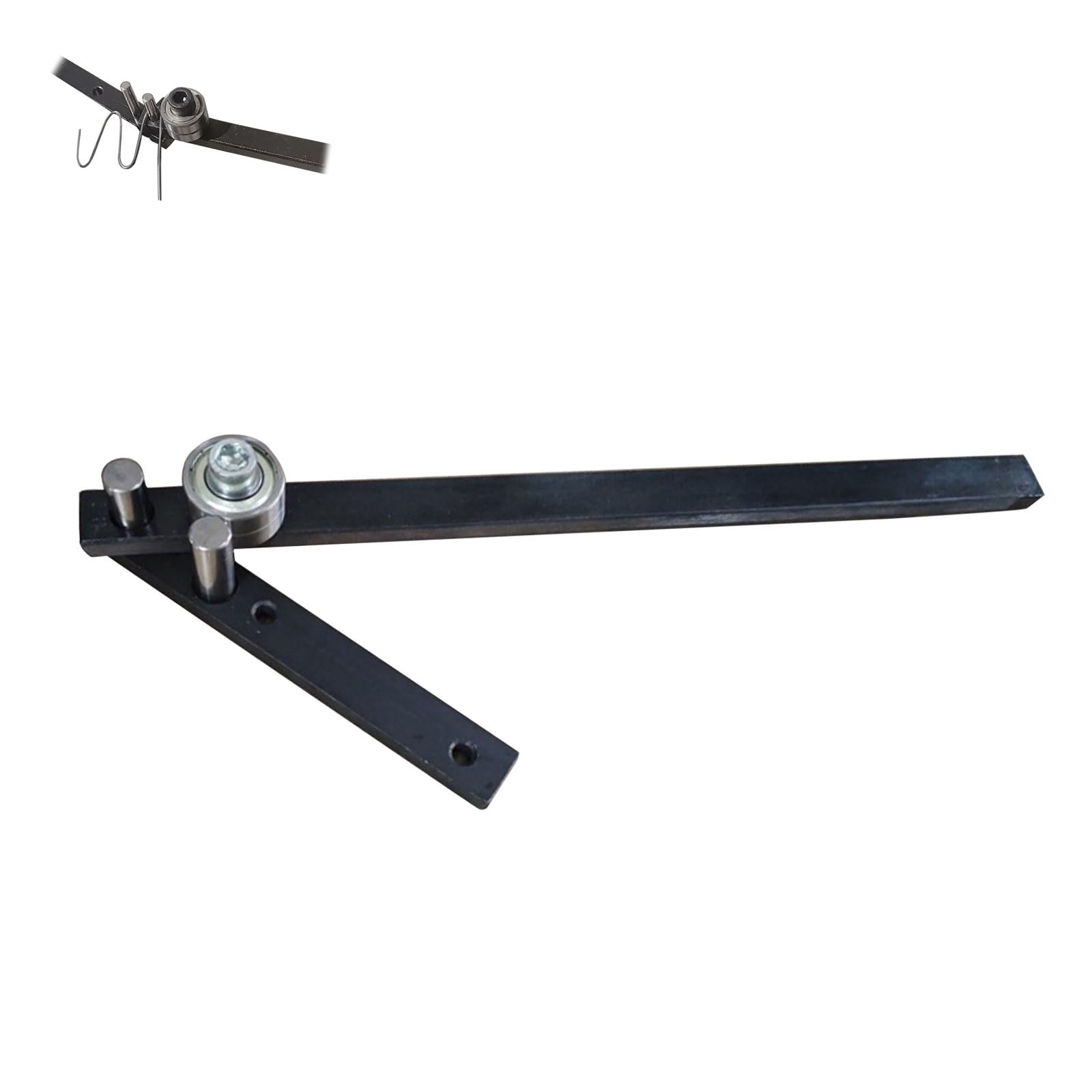 1-10mm Mini Stangenbieger, Manueller Metallbieger, Kleiner Manueller Bewehrungsstahlbieger, Biegehaken-Formwerkzeug, Mini-Universalbieger, kreative Handwerkzeuge für Heimwerker