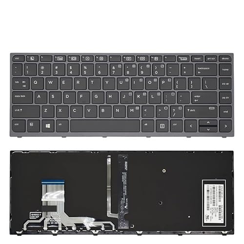 HP ZBook Studio G3 G4用 USロシア語ノートパソコンキーボード HSTNN-C88C HSN-C02C NSK-CY1BC 841681-001 PK131C42A00 バックライト(US backlit)