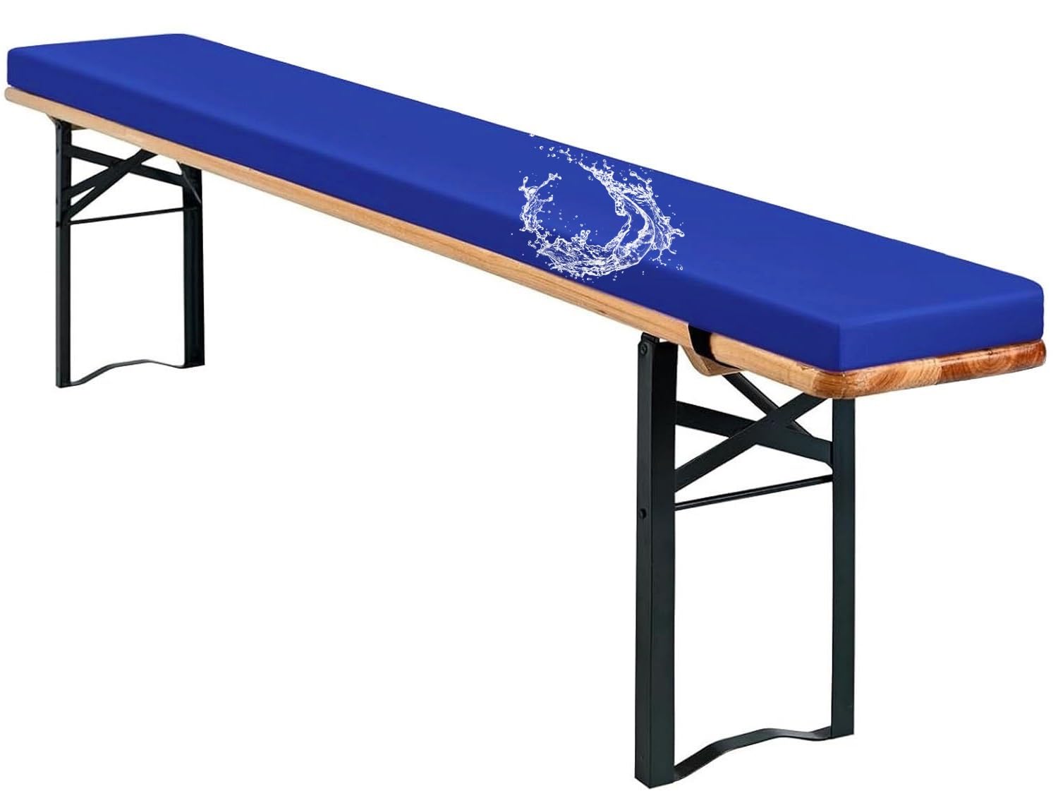 Coussin de banc imperméable pour le confort du jardin et du camping