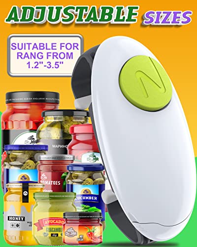 Electric Jar Opener for Weak Hands, Automatic Jar Opener for Seniors with Arthritis, Strong Tough & Easy One Touch Bottle Opener for Arthritic Hands, Ideal Gift for Seniors with Arthritis 6 Electric Jar Opener for Weak Hands, Automatic Jar Opener for Seniors with Arthritis, Strong Tough & Easy One Touch Bottle Opener for Arthritic Hands, Ideal Gift for Seniors with Arthritis - Image 7