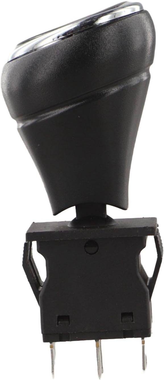 Forward/Reverse Push Switch 6V and 12V Children's Ride- Cars – Replacement Control Switch with 6-Connector, Red & Black, Compatible with - and Fixed Models(B)