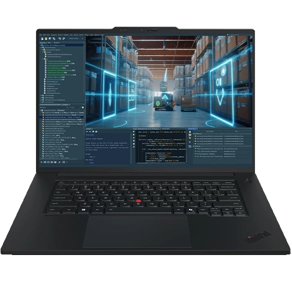 Image of Lenovo ThinkPad P1 Gen 9 Intel Core Ultra 7 366H vPro, 16C, 16 inch WQUXGA (3840 x 2400), 800nits, 64GB RAM CAMM2, 2TB SSD, NVIDIA RTX 2000 Blackwell 8GB Backlit KYB, Fingerprint Reader, Windows Pro