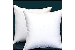 18x18 Feather Pillow Insert | High-Quality Down and Feather Filling