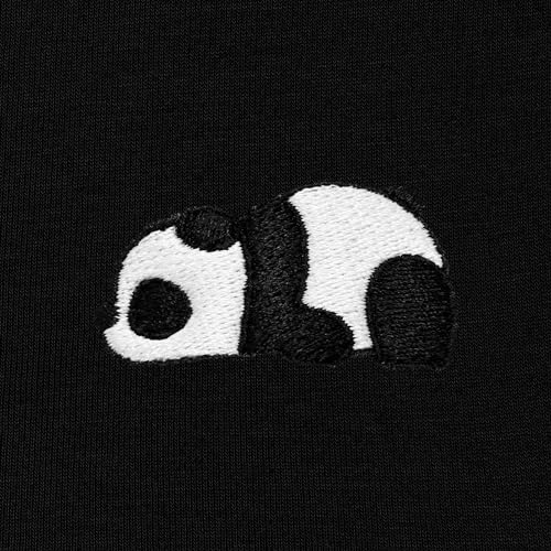DALIX Panda Embroidered Zip Hoodie Fleece Long Sleeve Pocket Warm Soft Mens2