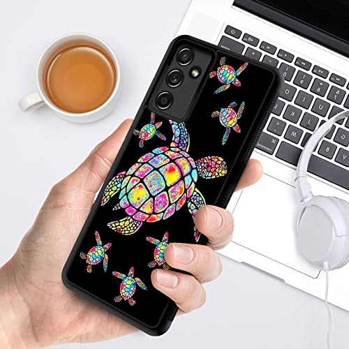 CARLOCA Compatible with Samsung Galaxy A13 5G Case,Colorful Rainbow Turtle Family Samsung Galaxy A13 5G Cases,Fashion Graphic Design Shockproof Anti-Scratch Drop Protection Samsung Galaxy A13 5G - image 6