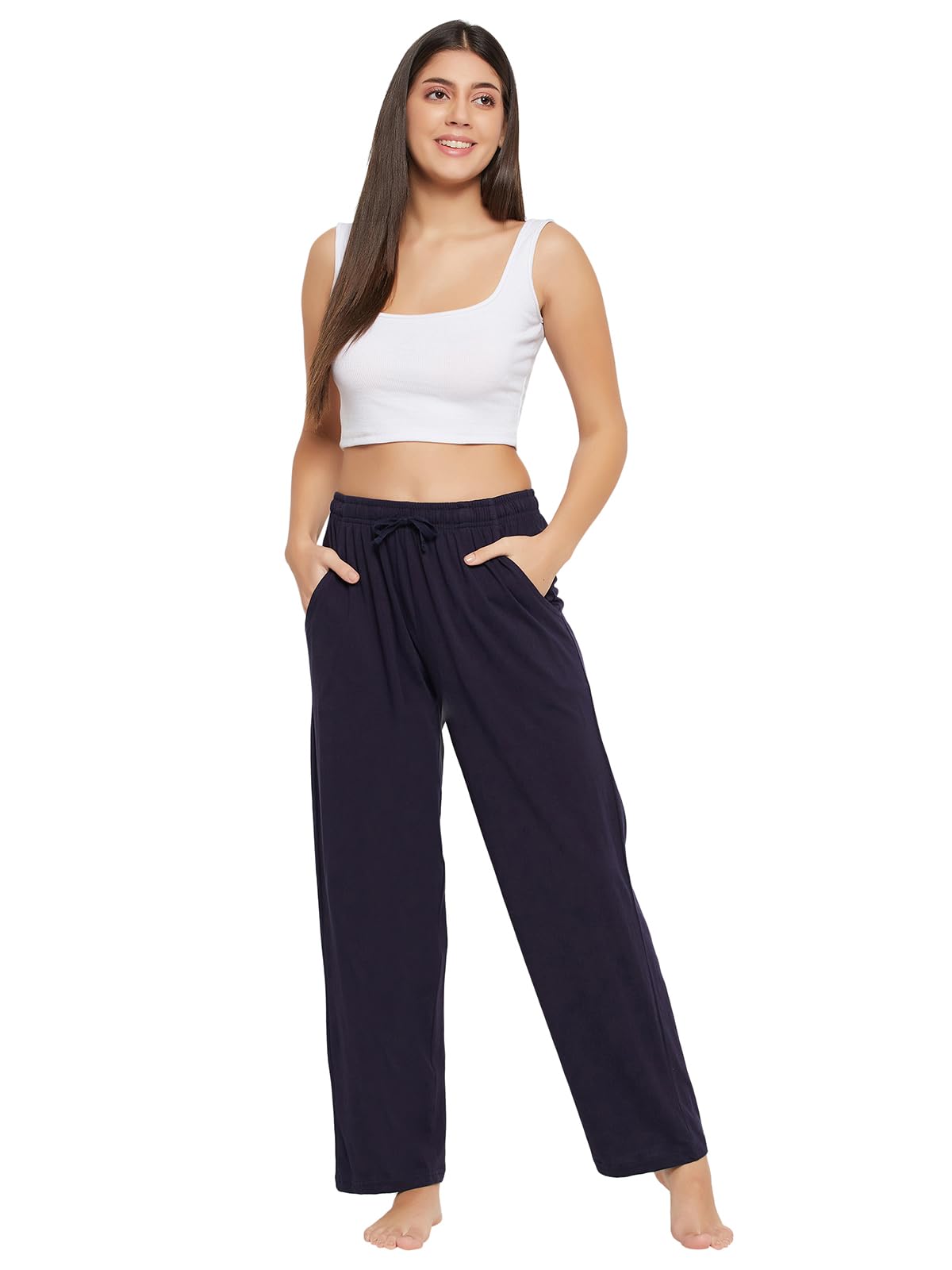 clovia Women's Cotton Rich Pyjama-picture-24