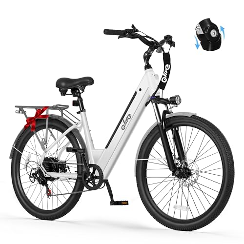 Qlife Cityone 2.0 Electric Bike for Adults,Up to 65Miles,28MPH,1200W Peak Motor 26