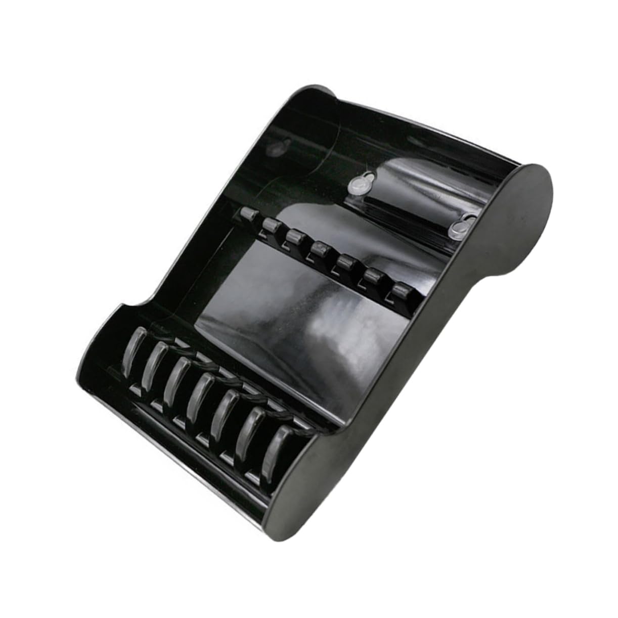 Healeved Hair Scissors Holder Scissors Cutting Scissors Box Hair Cutting Scissors Storage Arch Design for Flat or Inclined Surfaces