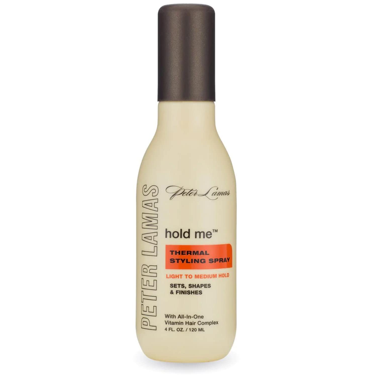 Peter Lamas Hold Me Thermal Hair Styling Spray | Provides Heat Protection, All Day Hold | Fast Drying, Long Lasting, Non-Sticky Setting, Shaping, and Finishing Spray | Vegan, Paraben and Sulfate-Free