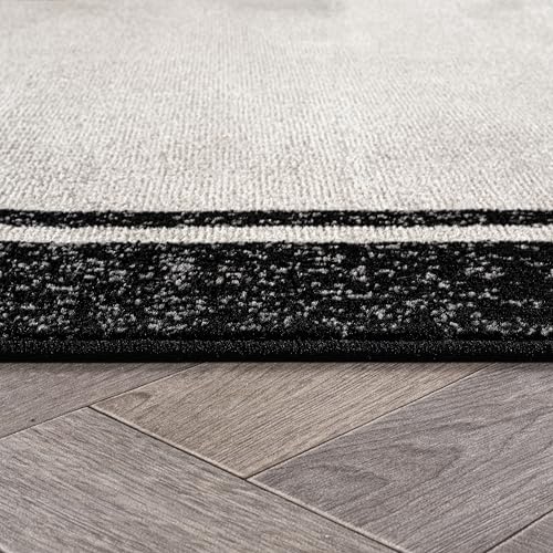 Tapete corredor moderno crema 2'2" x 8' miniatura 4