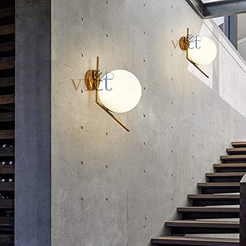 Image of VRCT Wall Light Lamps for Living Room Modern, Bedroom, Bungalow, Restaurant, Hotel (Golden)