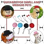 4 sets 8 pieces guinea pig clothes small animal bow ties pet hats outfit suit cosplay cool kawaii pet black hat for hamster ferret cat rats puppy kitten hedgehog bearded dragon 13 51a9ttojokl. Sl500. Ss150